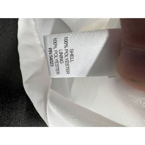 Banana Republic White Sequins Tank Top Size Petite M - Picture 4 of 6